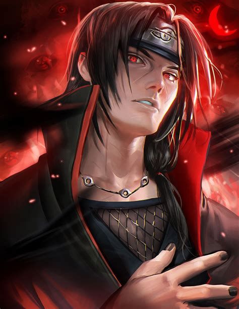 /Uchiha Itachi/#1933976 | Fullsize Image (1391x1800) | Fan art naruto ...