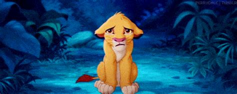 Sad Simba gif | Awesomely Luvvie