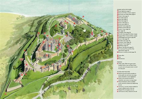 Dover Castle Map