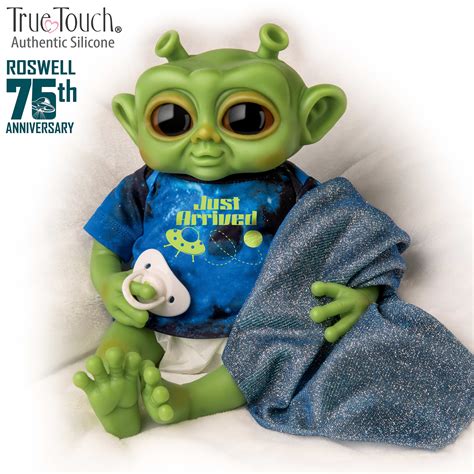 Alien Doll: Just Arrived Green Silicone Alien Baby Doll