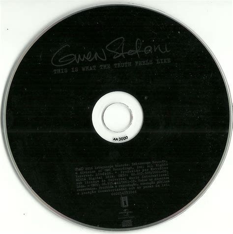 "This Is What the Truth Feels Like" CD - Gwen Stefani Photo (40806731) - Fanpop