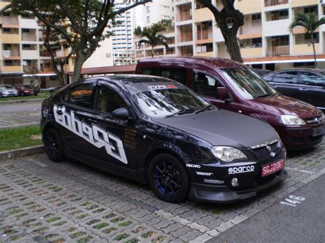 Long's Photo Gallery: Modified Proton Gen 2 in Singapore