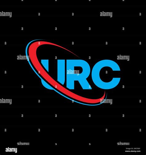 URC logo. URC letter. URC letter logo design. Initials URC logo linked with circle and uppercase ...