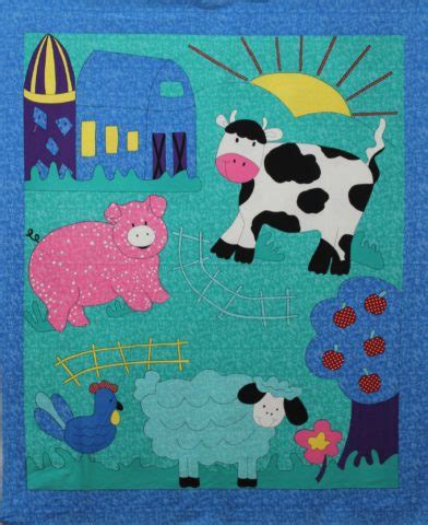 Farm Animal Panel – Lady Bird Quilts