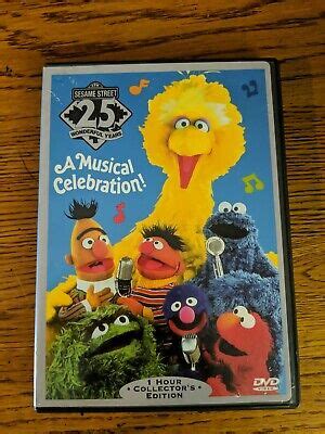 Sesame Streets 25th Birthday: A Musical Celebration (DVD, 1997 ...