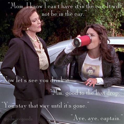 I love the banter between Emily and Lorelai. Gilmore Girls quotes ...