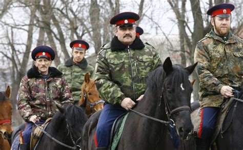 In Sochi and Ukraine, Cossacks return to the world stage.