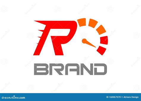 Racing Logo, Race Logo Design, Letter R Logo With Speedart Vector Illustration | CartoonDealer ...