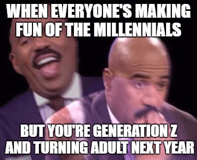 Millennials vs. Gen. Z : r/memes