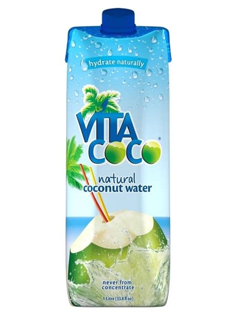 Vita Coco 100% Natural Coconut Water 12 x 1 Litre