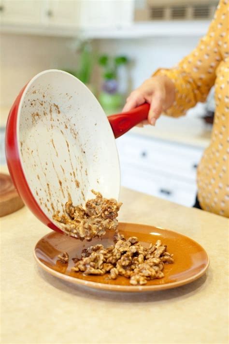 How to Caramelize Nuts | The Organic Kitchen Blog and Tutorials