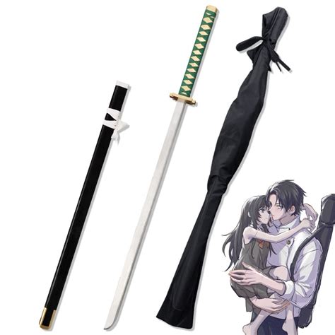 Anime Jujutsu Kaisen Yuta Okkotsu Cosplay Weapon Props Sword Sword Back Bag Wooden Weapon ...