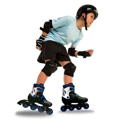 Rush 360 Inline Skates with Protective Gear Set