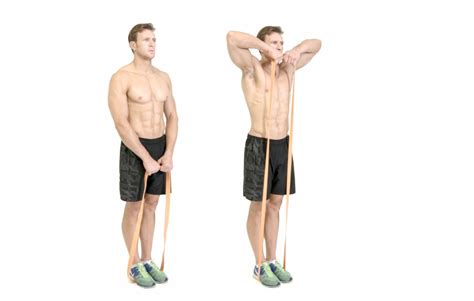 How to do the resistance band upright row - Men's Health