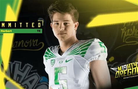 Brother of Oregon QB Justin Herbert commits to Ducks