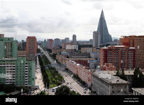 Pyongyang city skyline hi-res stock photography and images - Alamy