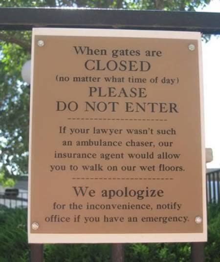 12 Hilarious Closed Signs - closed signs, hilarious signs - Oddee