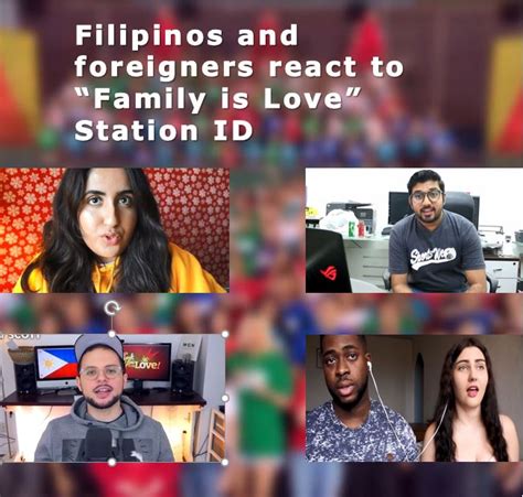 YouTube vloggers touched by "Family Is Love" Station ID