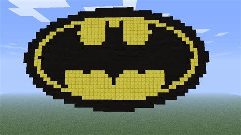 Batman Logo Minecraft Map