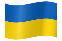 Ukraine flag vector - Country flags