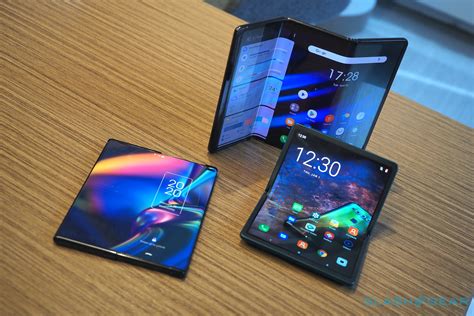 TCL shows off dual-fold and ‘rollable’ screen featuring smartphones, here’s how they look ...