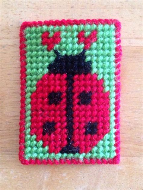 Easter Gift, Gift Card Holder, Ladybug Birthday, Plastic Canvas, Christmas Gift Card, Birthday ...