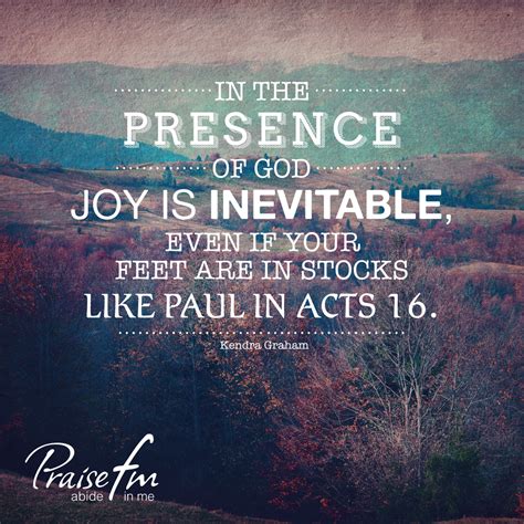 Pin by PraiseFM on Worship Quotes 2014 | Joy quotes, Presence quotes ...