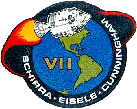 Apollo 7 Mission Patch - NASA Apollo Program Photo (39435129) - Fanpop