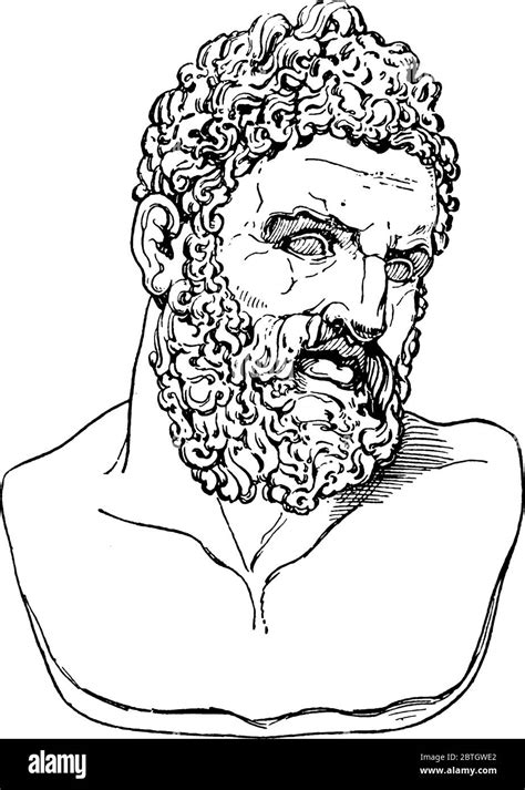 Hercules Greek Mythology Drawing