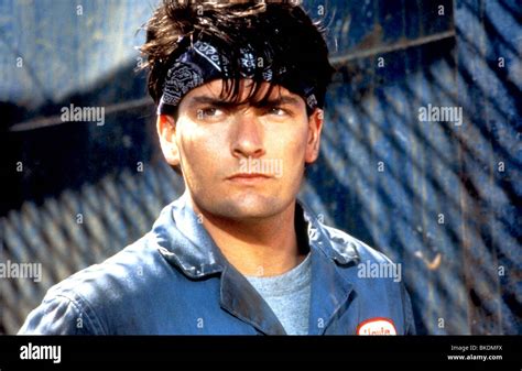 MEN AT WORK -1990 CHARLIE SHEEN Stock Photo - Alamy