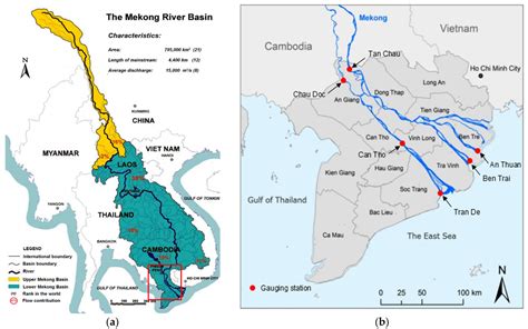Mekong River Delta Map