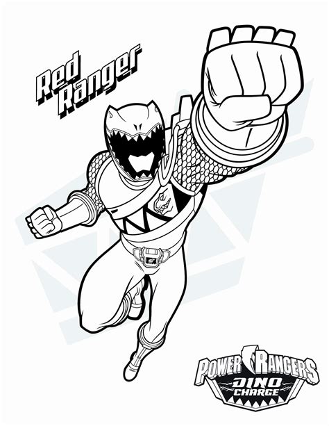 Power Rangers Coloring Pages - Free Printable Coloring Pages for Kids