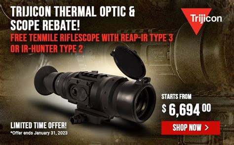 [Scopelist Deals] Trijicon Thermal Optic & Scope Rebate! Purchase a ...