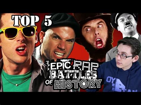 Top 5 Epic Rap Battles of History. Critical Analysis by Mat4yo - YouTube