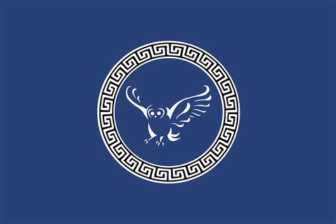 Flag of Ancient Athens, In a Modern Design : r/vexillology