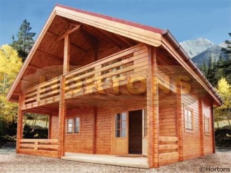 Log Cabin Kits 3 Bedroom 2 Bathroom 2 Story Log Cabin 2 Story House, 2 storey log cabin ...