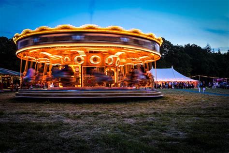 The evening is setting and here is a traditional carousel ride we added to one of our recent ...