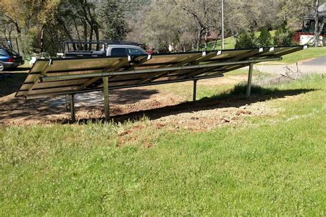 Ground Mount Solar Installation in Mariposa, CA - 3 ...