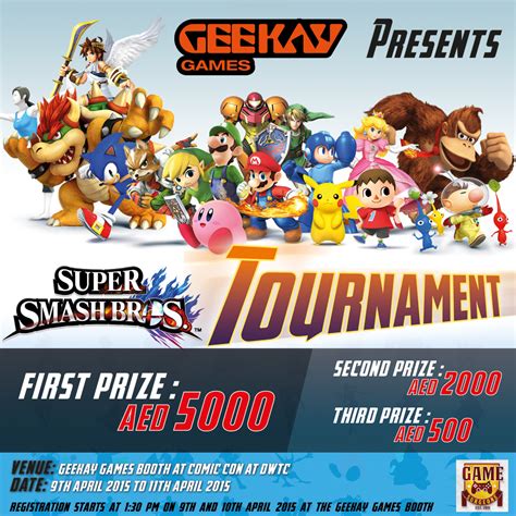 Get Your Smash On for the Super Smash Tournament at MEFCC