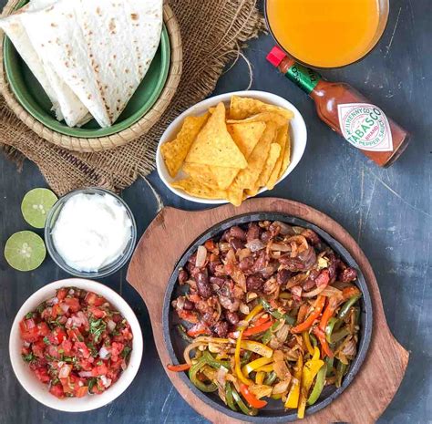 Mexican Vegetarian Fajitas Recipe by Archana's Kitchen