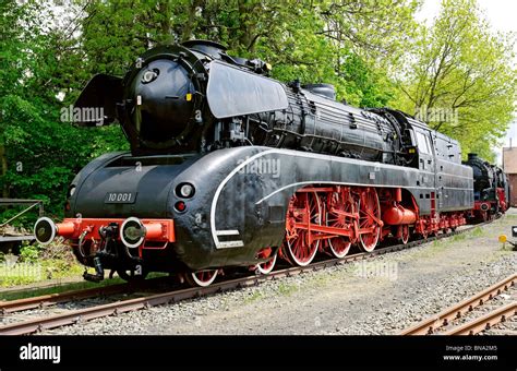 Steam locomotives at "German Steam Locomotive Museum", Neuenmarkt ...