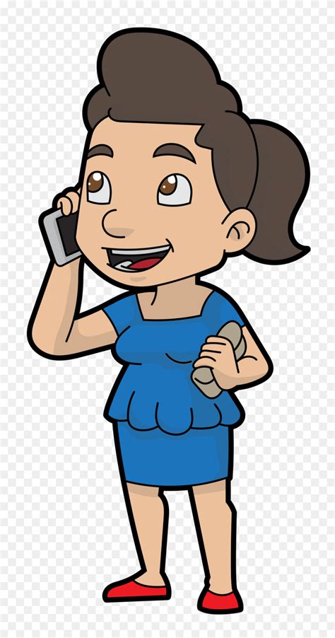 Cell Phone Clipart To Free Cell Phone Clipart - Talk On The Phone ...