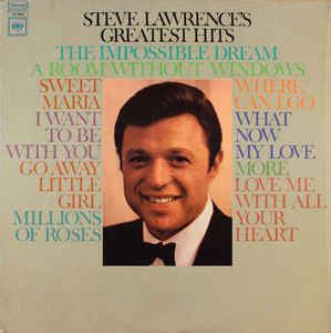 Steve Lawrence – Steve Lawrence's Greatest Hits (1967, Vinyl) - Discogs