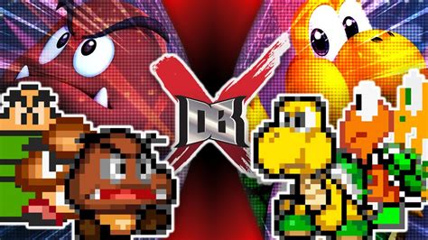 Goomba VS Koopa 2 (Epic Nintendo Battle!) | DBX - YouTube