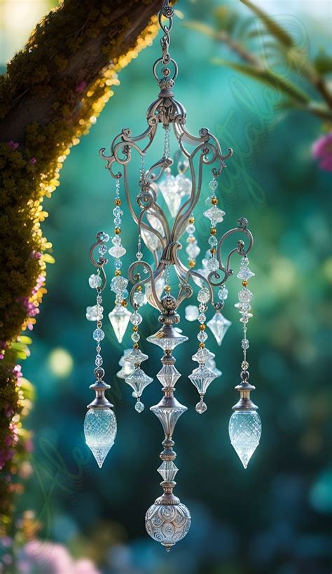 Wind chimes in 2024 | Crystal suncatchers, Wind chimes, Chimes