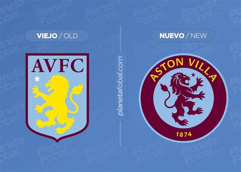 Aston Villa presenta oficialmente su nuevo escudo