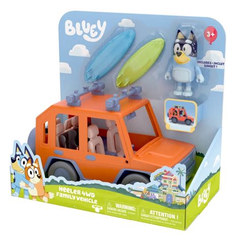 BLUEY Playset Heeler 4WD Family Vehicle | XS Leksaker | XS Leksaker