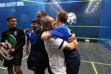 World Squash on Twitter: "What a tense finish! 😬 🇪🇬 [1] Egypt are through to the WSF Men's World ...