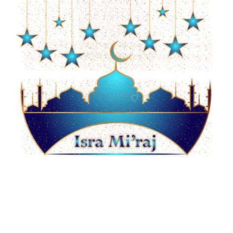 Islamic Isra Miraj Vector Hd Images, Islamic Religious Culture Isra Miraj Transparent Background ...