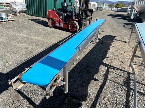 Conveyor Belt type 4m long x 250mm wide variable speed control – Watts ...